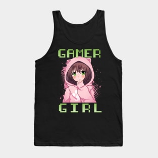 Gamer Girl Anime Cosplay Tank Top